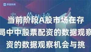 当前阶段A股市场在存量博弈格局中中股票配资的数据观察机会与挑