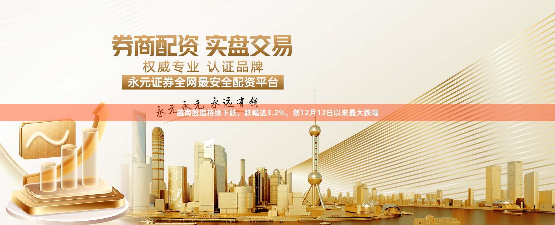 越南股指持续下跌,跌幅达3.2%,创12月12日以来最大跌幅